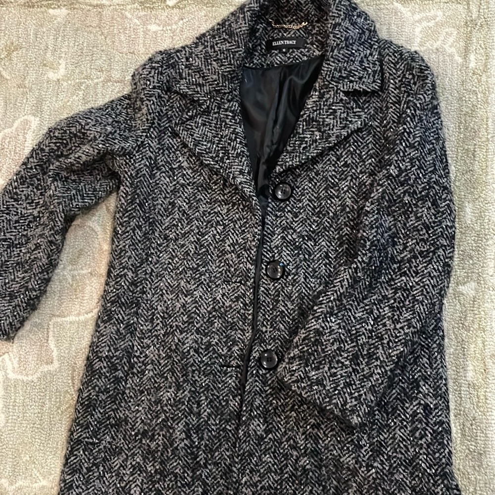 Ellen Tracy  size 16 peacoat